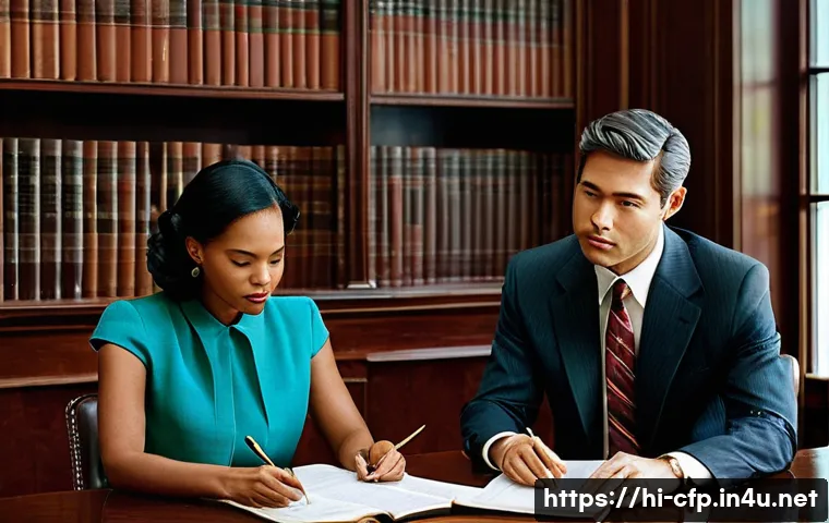 CFP 자격증의 역사와 역할 - **Prompt 1: The Genesis of Financial Trust**
"A group of diverse professionals, featuring men an...