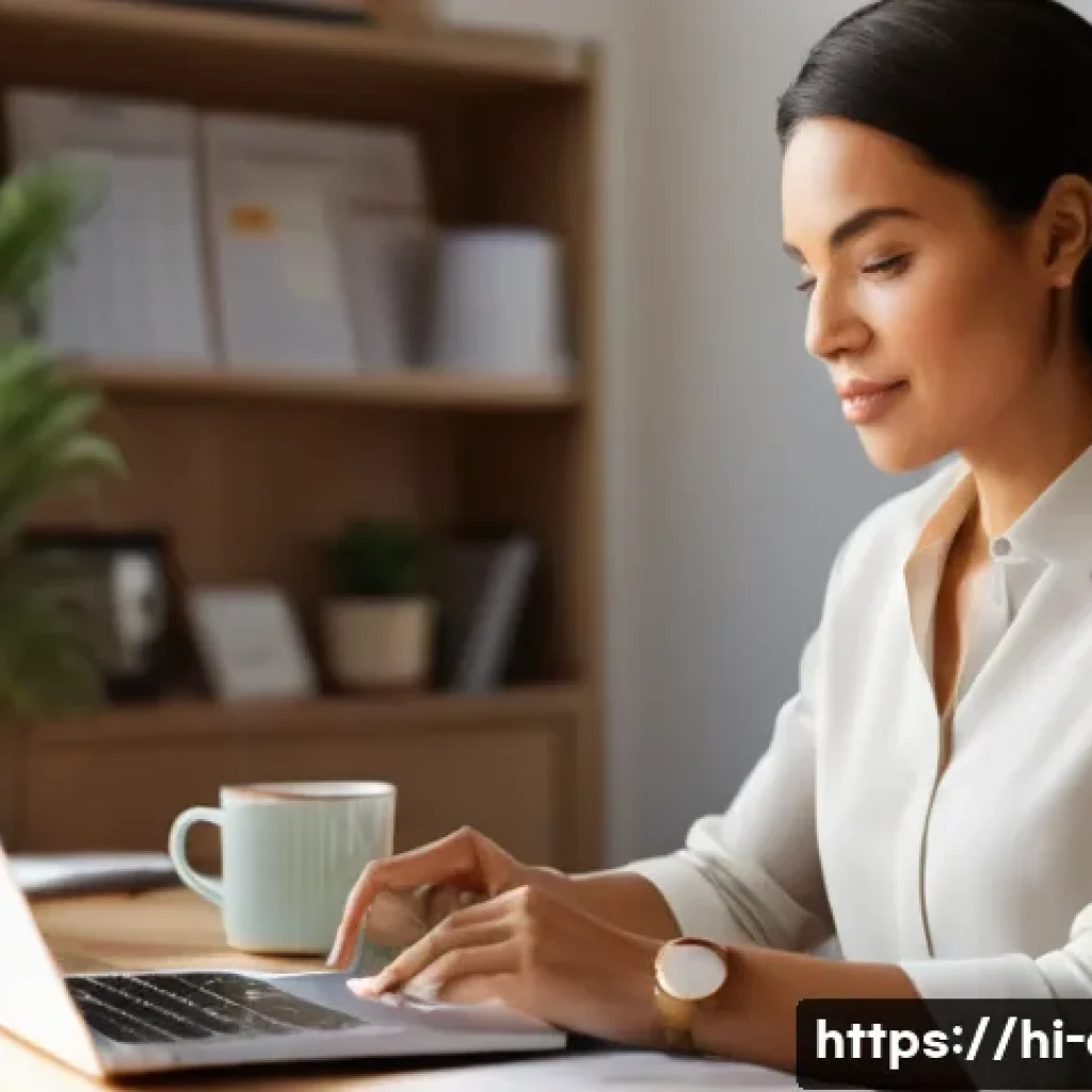 재무설계사의 시간 관리 방법 - **Prompt:** A successful financial advisor, a woman in her late 30s with a confident and focused exp...